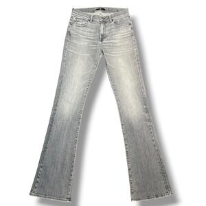 7 For All Mankind Bootcut Denim Jeans Grey Soho Wash Women's Size 29 Long